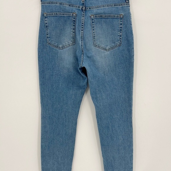 Everlane High Rise Skinny Ankle Jeans Light Wash Size 30 - Picture 8 of 8